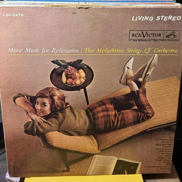 Strings And Orchestra – More Music For Relaxation Vinyl 33RPM VG+ AB114 - Picture 1 of 2